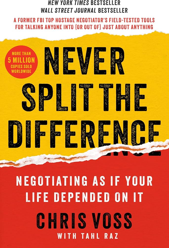 Never Split the Difference book cover