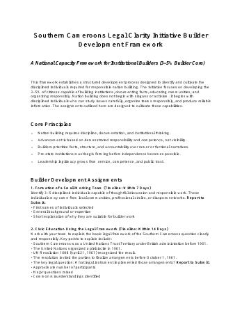 Cover of Builder Development Framework